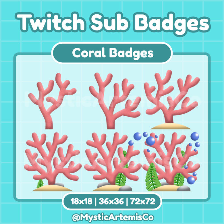 Coral Badges